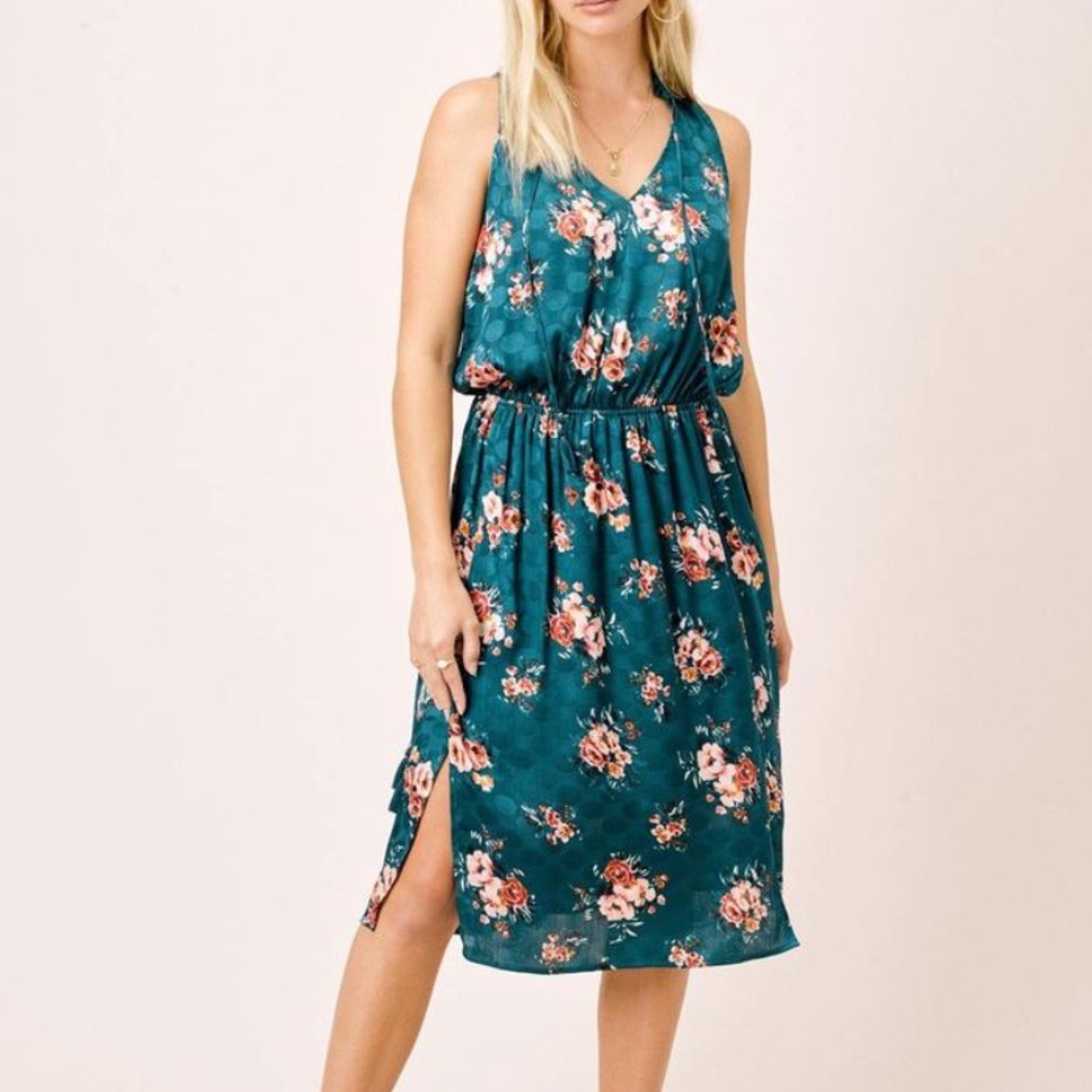 Love Stitch Floral Midi Dress (Original $79)